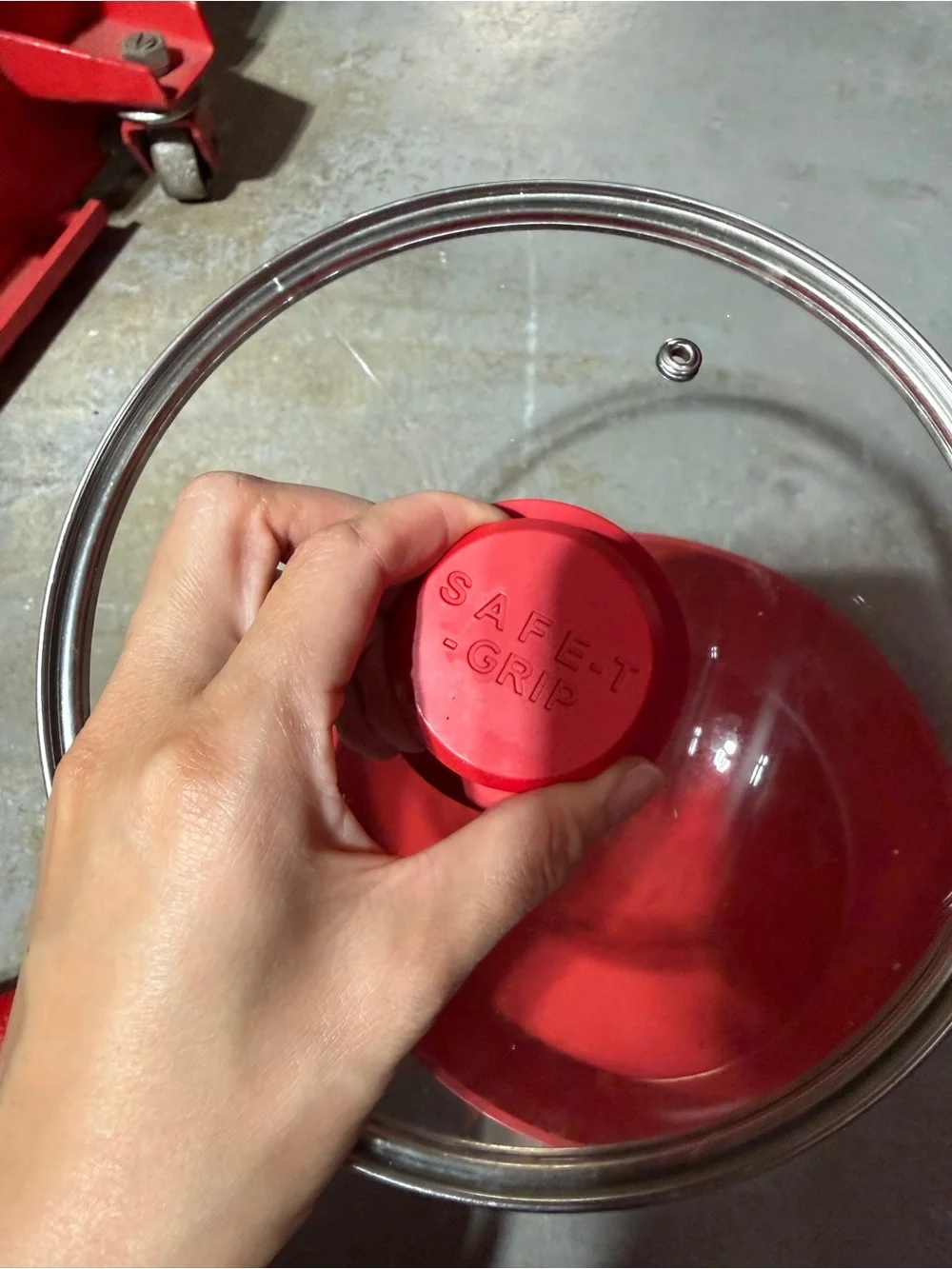 Safe-T-Grip excellent red
